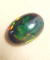 Opala De Fogo, Opala Negra, Oval 08MMx12MM, Etiópia