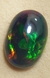 Opala De Fogo, Opala Negra, Oval, 08mmx12mm, Etiópia -  *DON NEXUS  Pedras Preciosas* 