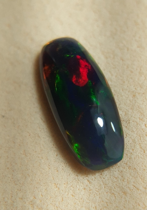 Opala, De Fogo, Opala Negra, Barril 07mmx15mm