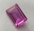 Safira Rosa, Almofada Retangular 06mmx04mm - comprar online
