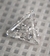 Diamante Natural, Triangular Step Cut, 1.03 Cts - Quilates na internet