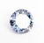 Diamante, Azul Intenso, Redondo Brilhante 3.97MMx 2.45MM