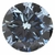 Diamante, Azul Intenso, Redondo Brilhante 3.97MMx 2.45MM