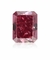 Diamante Rosa Extravagante, Retangular Radiante