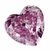 Diamante Pink Rosa Coração 1.017-Cts Quilates na internet