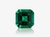 Esmeralda Colombiana, Asscher 4.14 CTs - Quilates Alta Qualidade na internet