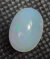 White Opal - Oval 17mm x 12mm, Ethiopia. - buy online