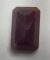 Image of Faceted Rectangular Ruby 4.50 carats.