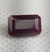 Rubi Retangular Facetado 4.50Cts - Quilates - loja online