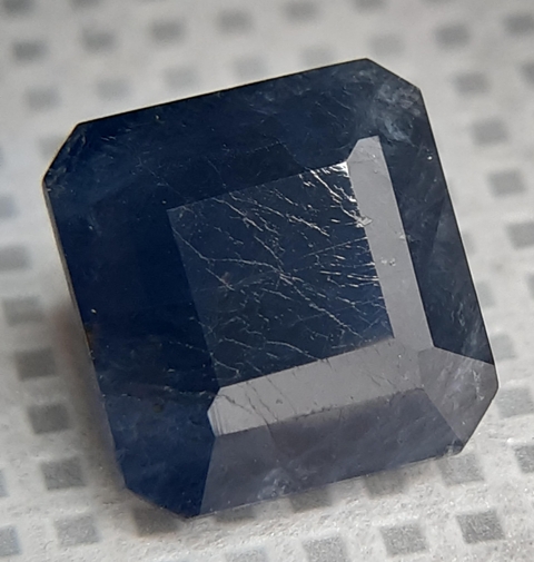 SAFIRA AZUL, ASSCHER 09MMx09MM