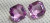 Pink Sapphire, Asscher 10MMx10MM Corundum