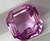SAFIRA ASSCHER ROSA / ROSE 10mmx10mm CORINDON na internet