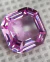 Pink Sapphire, Asscher 10MMx10MM Corundum - buy online