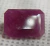 Natural Ruby. Rectangular Cushion 14mmx10mm - online store