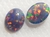 Opal – Red, Blue, Green, Oval Shape, 7mm x 9mm - online store