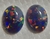 Opal – Red, Blue, Green, Oval Shape, 7mm x 9mm
