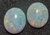 Opal – White Multicolor, Cabochon Cut, 7mm x 9mm
