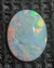 Opal – White Multicolor, Cabochon Cut, 7mm x 9mm on internet