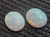 Opal – White Multicolor, Cabochon Cut, 7mm x 9mm - buy online