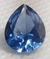 Spinel – Pear Shape, 12mm x 10mm, London Blue on internet