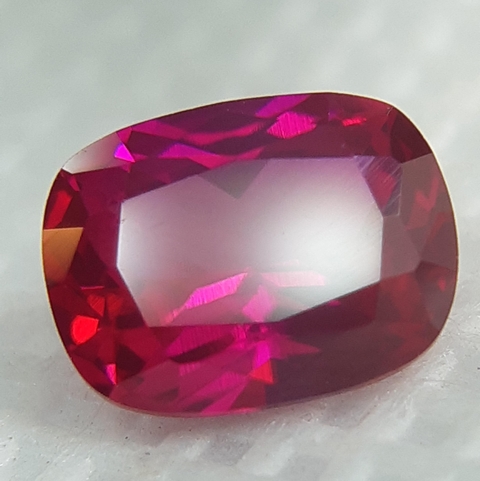 Ruby, Cushion Cut 06MM x 08MM