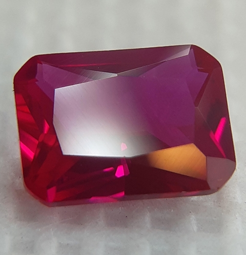 Ruby – Rectangular Cushion Cut, 08mm x 06mm