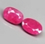 Pair of Natural Rubies – Reddish Pink, Oval Faceted / Tanzania -  *DON NEXUS  Pedras Preciosas* 