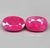Pair of Natural Rubies – Reddish Pink, Oval Faceted / Tanzania on internet