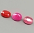 Set of 3 Natural Rubies – Elegance in Vibrant Colors, Oval Faceted