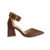 Sapato Feminino Scarpin Bebecê Cor Chocolate T7024-309 - comprar online