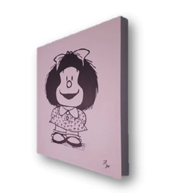 Cuadro Decorativo pintado a mano de  MAFALDA