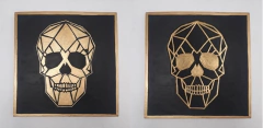 Cuadro Decorativo CALAVERAS (DIPTICO)