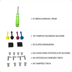 Imagem do BULK INK 400ML 4 CORES LUXO