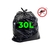 Saco Preto Para Lixo c/Citronela 30L | Extra Forte 20 Unidades