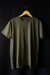 Remera verde militar "Surf is my religion" - comprar online