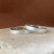 Aliança diamantada 3,00mm - Prata 950 - Unidade - comprar online