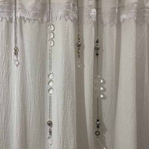 CORTINA BAÑO OFF WHITE