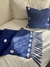 PIE DE CAMA + 2 ALMOHADONES PINTADOS - Benedicta