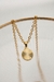 Colar Pingente Circular Mila | Banho Ouro 18k