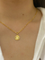 Colar Pingente Circular Mila | Banho Ouro 18k - comprar online