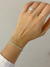Pulseira Cravejada Riviera Tiffany - Banho prata 925