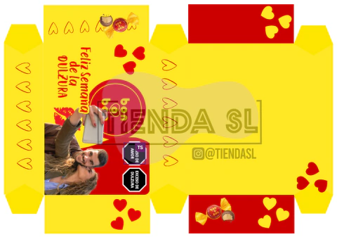 IMPRIMIBLE - CAJITA DE BON O BON PERSONALIZADA