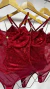BODY RENDA DE ALCINHA - VERMELHO - comprar online
