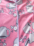 PIJAMA AMERICANO LONGO FEMININO INVERNO DE BOTÃO – COFFEE ROSA - AF STORE