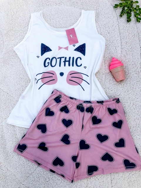 BABY DOLL REGATA FEMININO - GATO