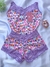 BABY DOLL RENDA - LILÁS CORAÇÃO COM REGULAGEM