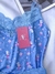 BABY DOLL RENDA AZUL ESTAMPADO - GATINHOS na internet