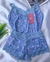 BABY DOLL RENDA AZUL ESTAMPADO - GATINHOS