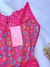 BABY DOLL RENDA ESTAMPADO - CONCHAS PINK na internet