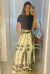 Max Pantalona (Estampas) - Flor Morena